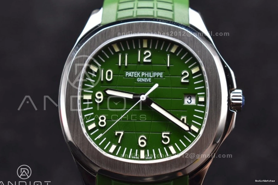 Rubber On 1:1 Aquanaut 514 Dial SS NewStyle Strap 324CS 5168G 42mm ZF Edition Green Green Best 0922